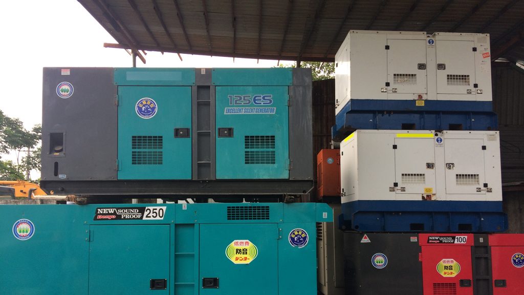 Mua máy phát điện chống ồn cũ chính hãng