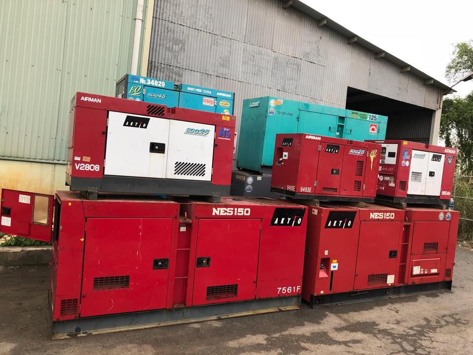 Mua máy phát điện 3 pha cũ chính hãng