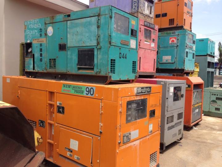 Địa chỉ mua máy phát điện chạy dầu Diesel chính hãng cũ tại Việt Nam