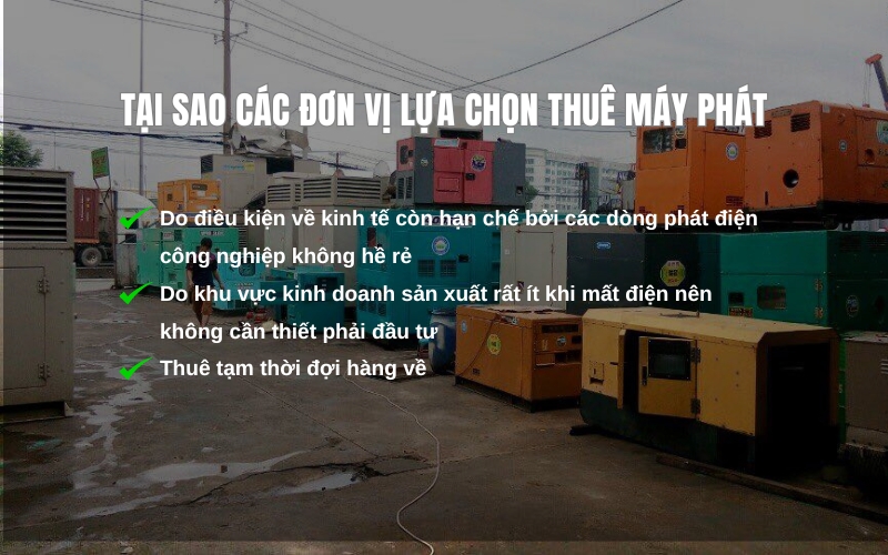 cho thuê máy phát điện