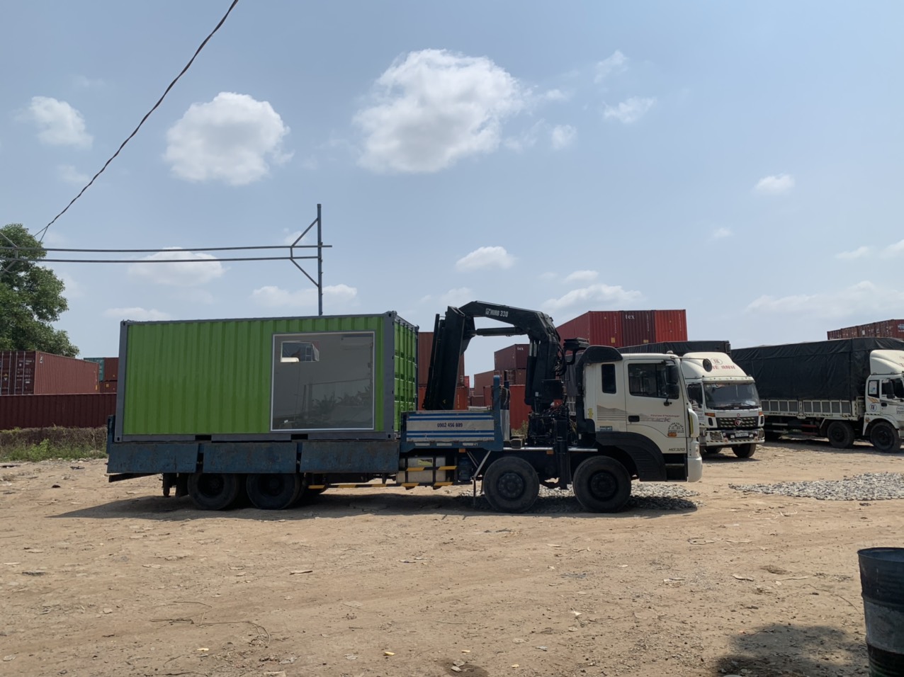 Vận chuyển máy phát điện đi các tỉnh