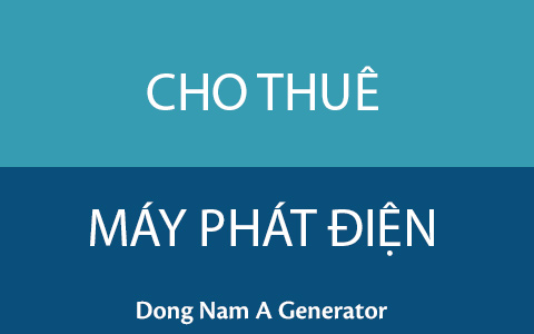 Thuê máy phát điện 1 pha