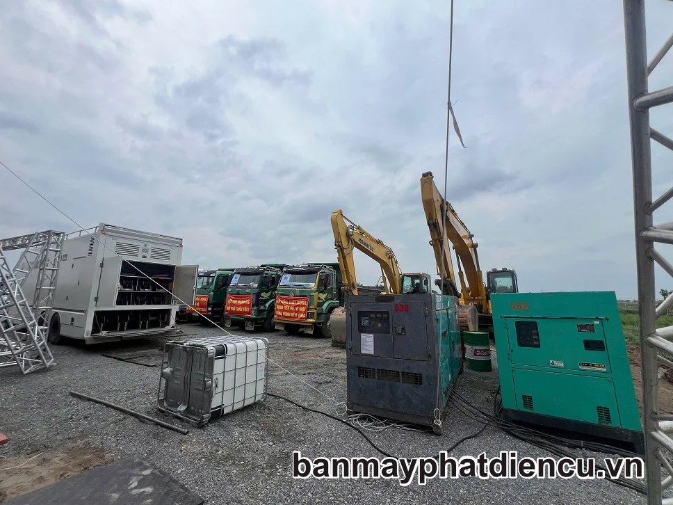Cho thuê máy phát điện Trảng Bàng