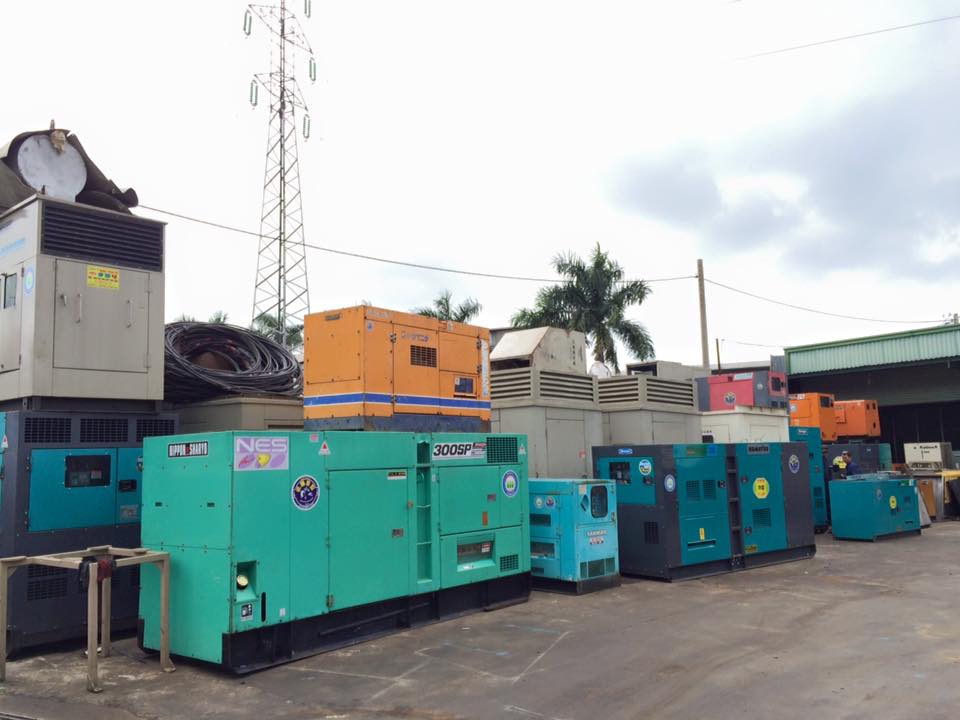 Địa chỉ bán máy phát điện cũ tại Sài Gòn