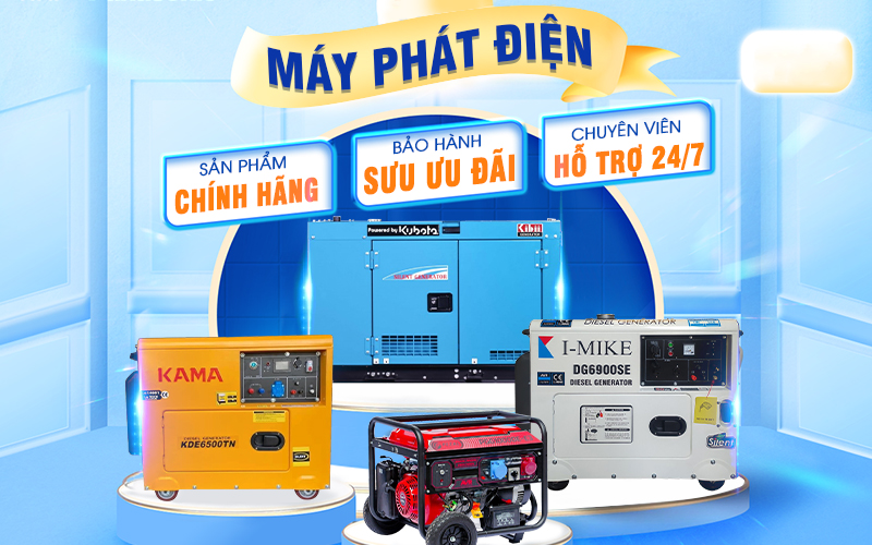 Cho Thuê Máy Phát Điện 3 Pha Uy Tín - Chất Lượng Tại Biên Hoà