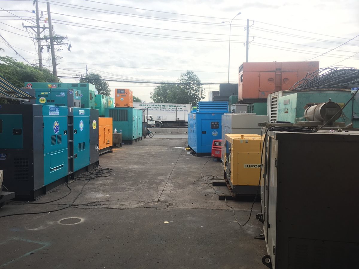 Mua máy phát điện 3 pha cũ