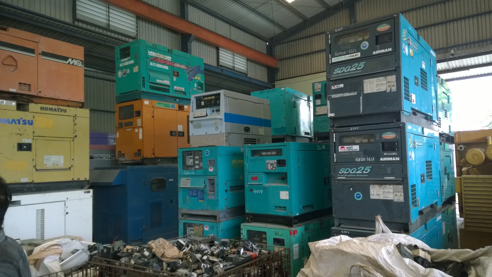 Cho Thuê Máy Phát Điện Công Nghiệp Công Suất 10kVA-3000kVA Tại Tp. HCM