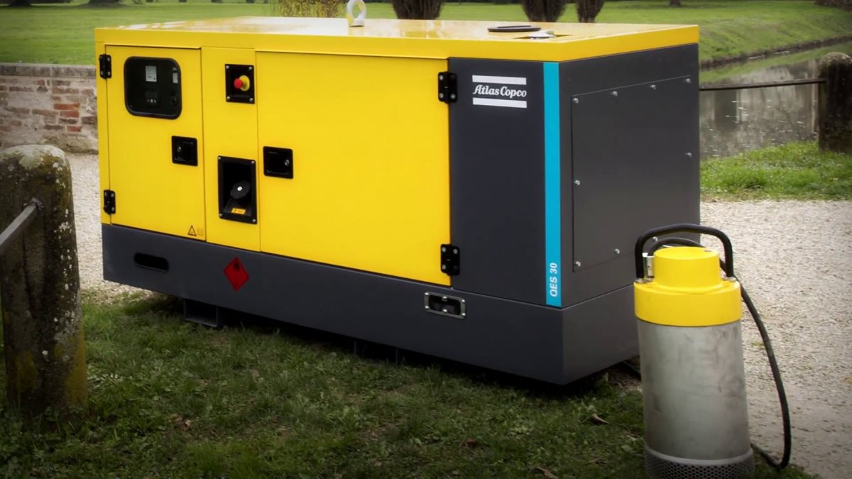 Tìm hiểu về máy phát điện Atlas Copco