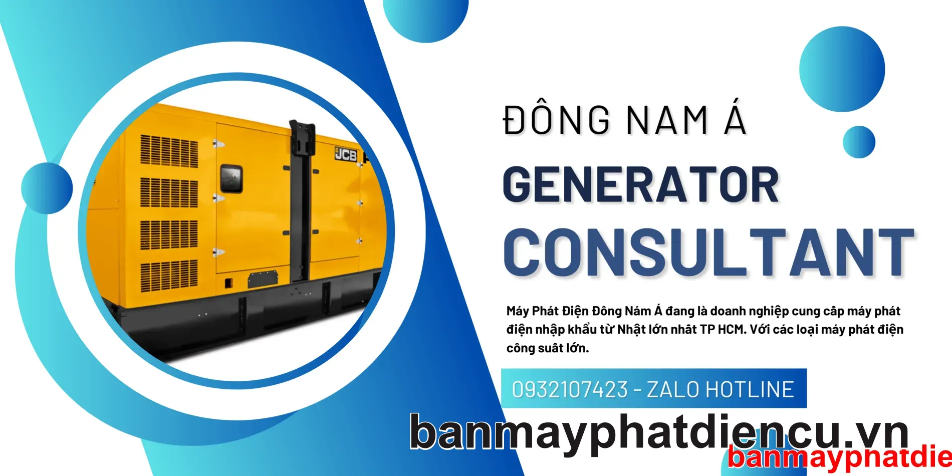 mua bán, thanh lý máy phát điện